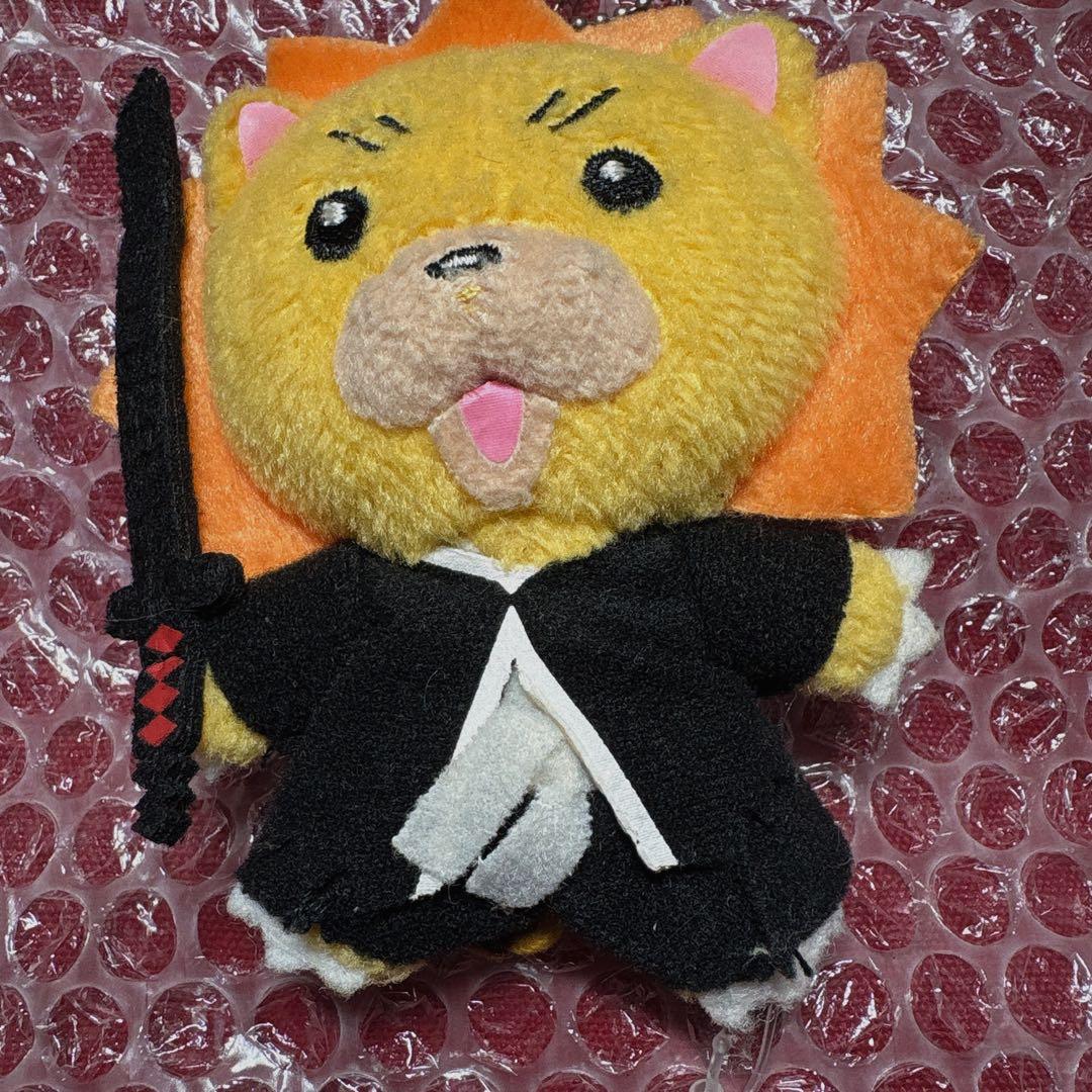 激レア　BLEACH 卍解 いろんなコン ぬいぐるみ 黒崎一護 当時物