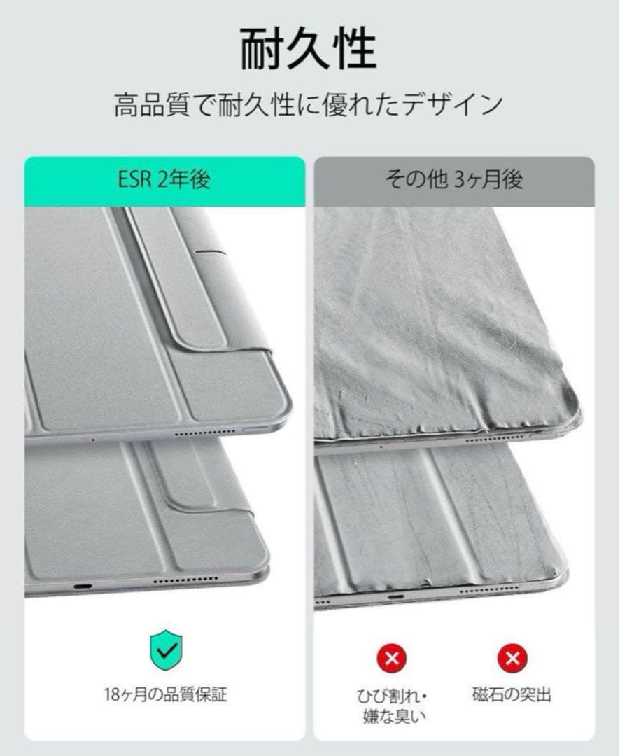 ESRiPadPro 11インチ ケース M4 専用強力マグネット吸着式