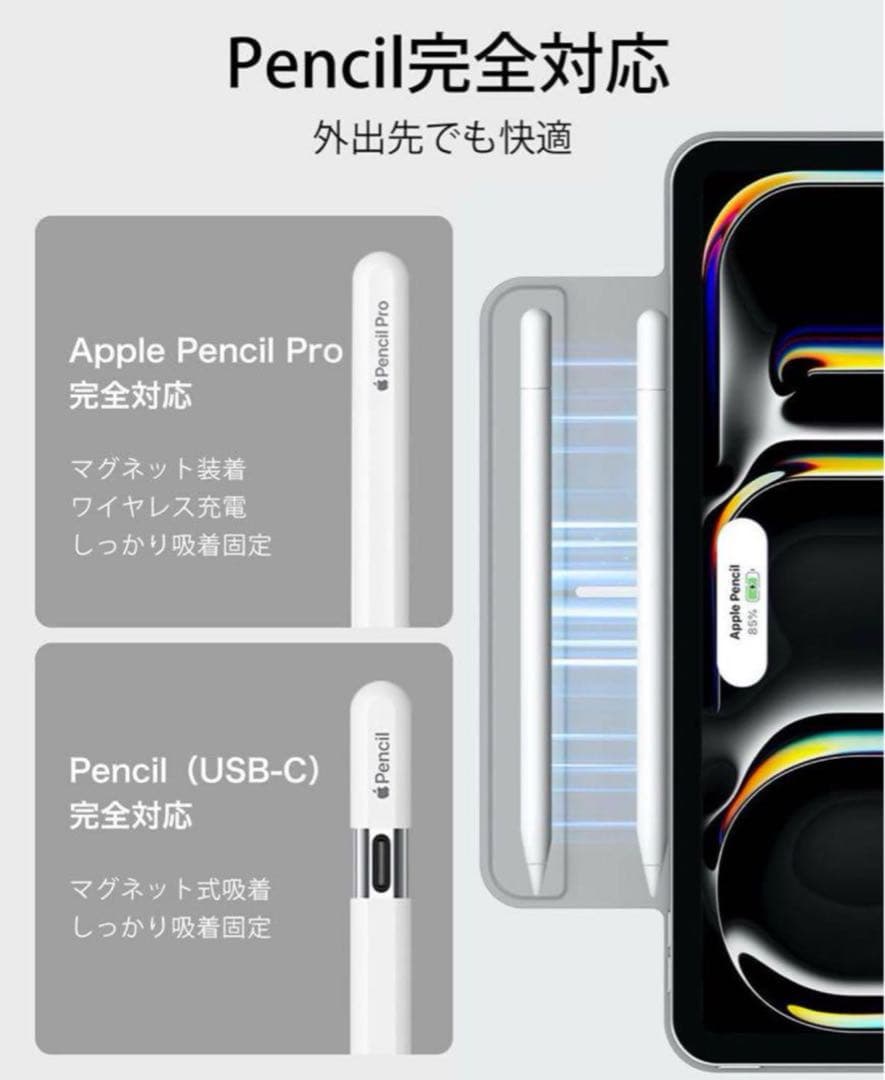 ESRiPadPro 11インチ ケース M4 専用強力マグネット吸着式