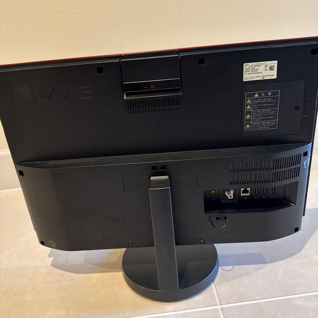 NEC製一体型パソコン　PC-DA770GAR