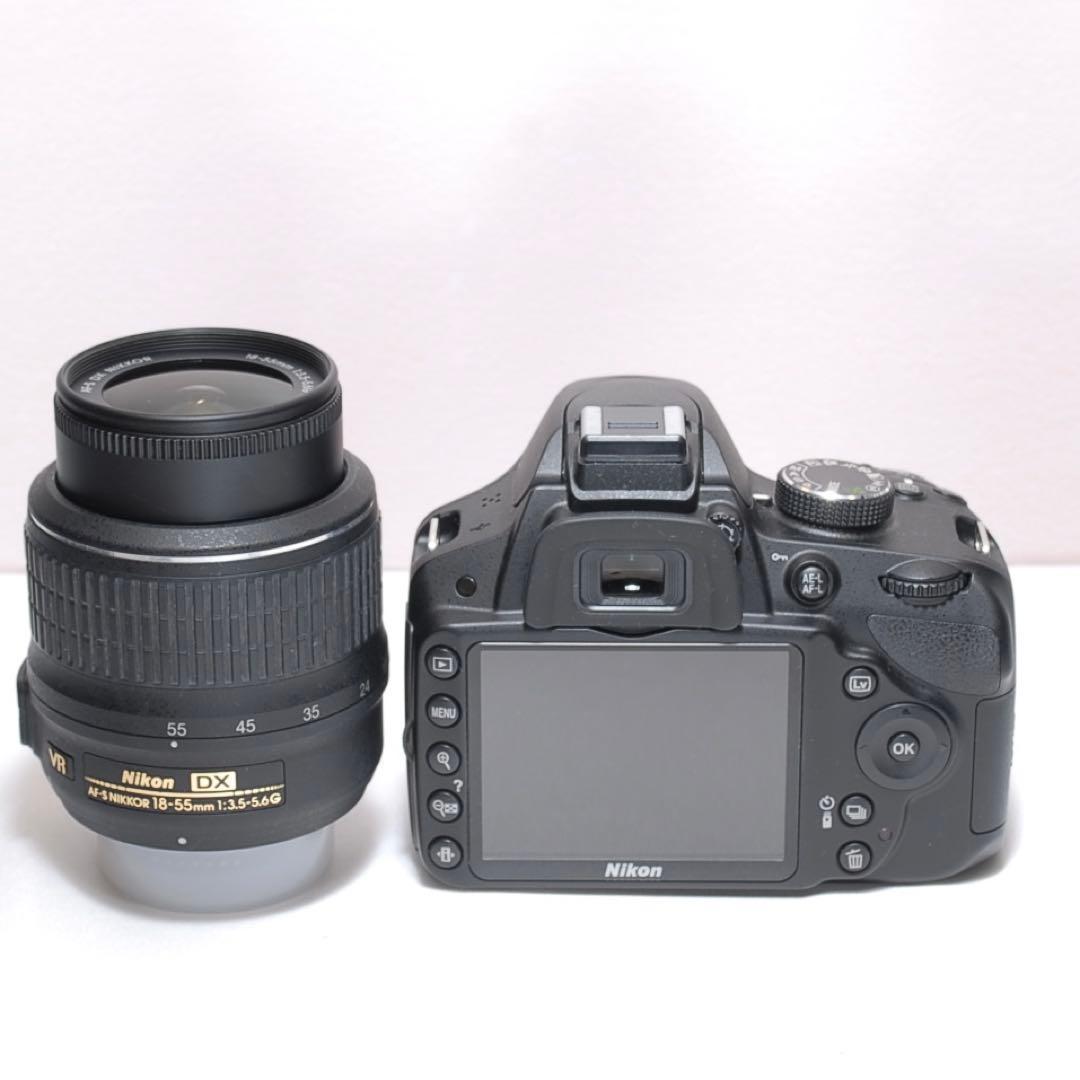 新品級✨Nikon D3200✨シングルレンズ✨初心者向け✨少シャッター