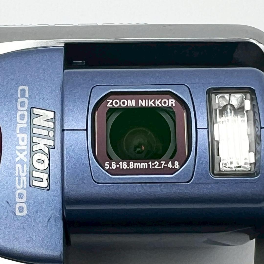 【完動品】Nikon COOLPIX 2500 コンデジ シルバー 動作確認済