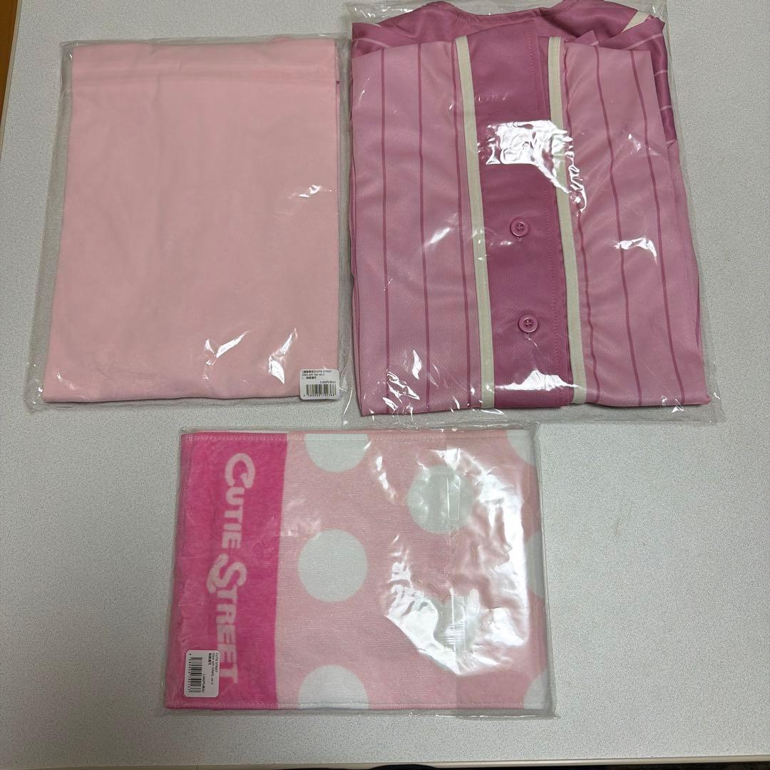 CUTIESTREET 桜庭遥花　ユニフォーム　tシャツ　タオル