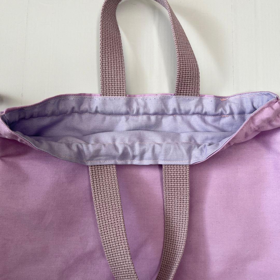 体操服袋/お着替え袋　ハンドメイド　花柄