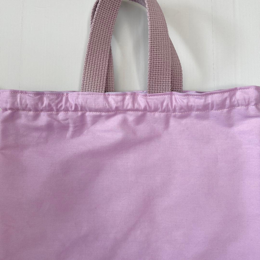 体操服袋/お着替え袋　ハンドメイド　花柄