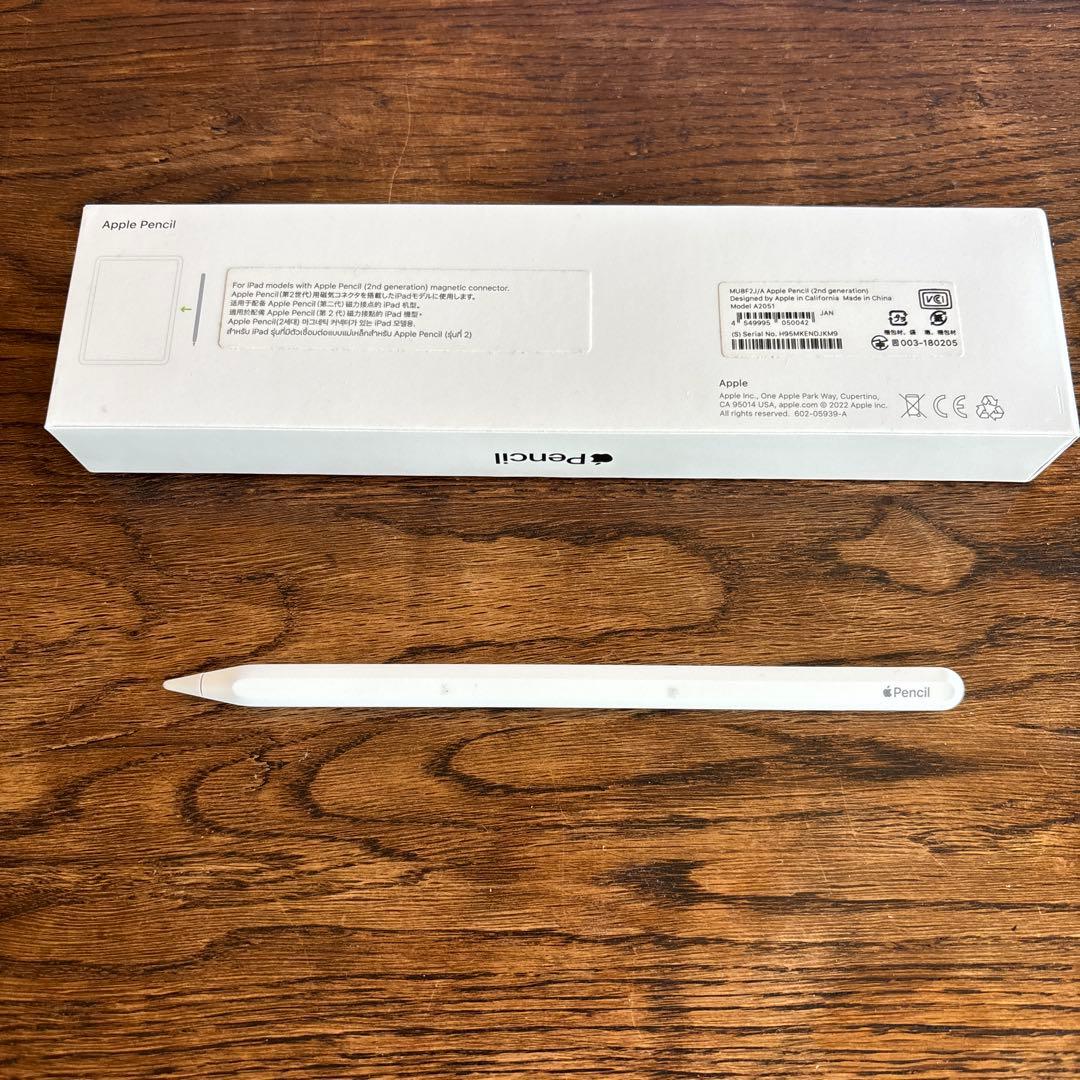 Apple Pencil 代2世代　ホワイト 本体