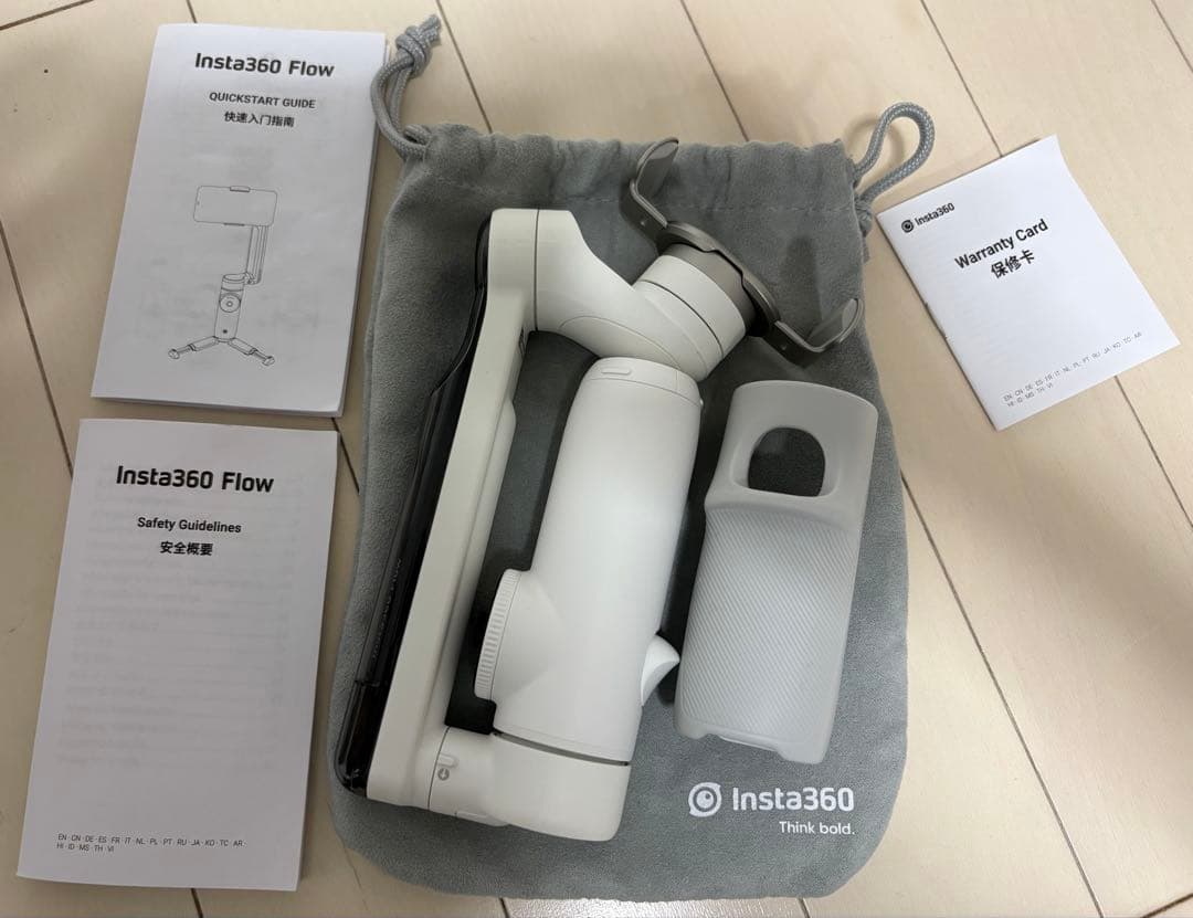 【かいじゅん】　Insta360 flow スマホスタビライザー