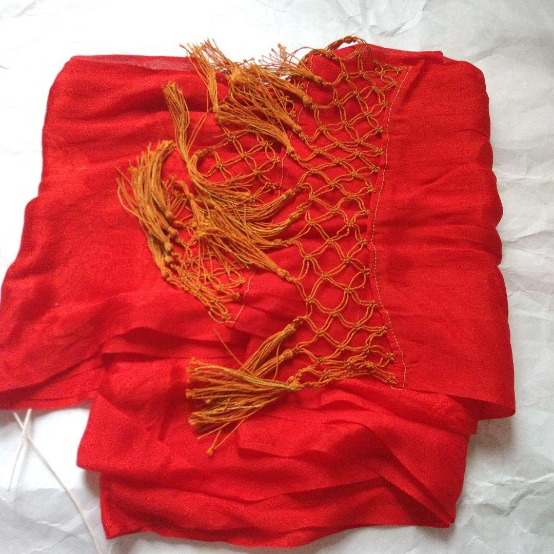 昭和レトロ 七五三 七歳 女児 女の子 着物 長襦袢 帯 しごきセット 正絹