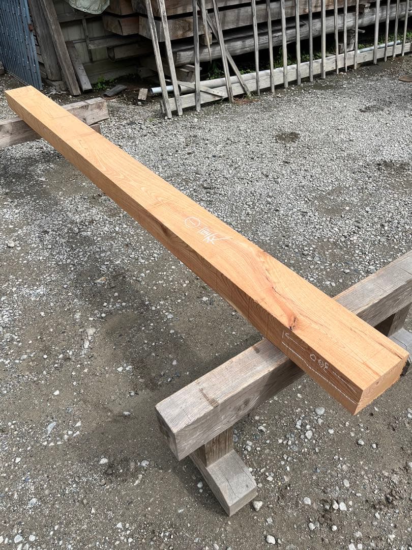 欅　けやき①無垢　かまち材　乾燥材　桁　まぐさ　敷居　窓台　内法　意匠　DIY