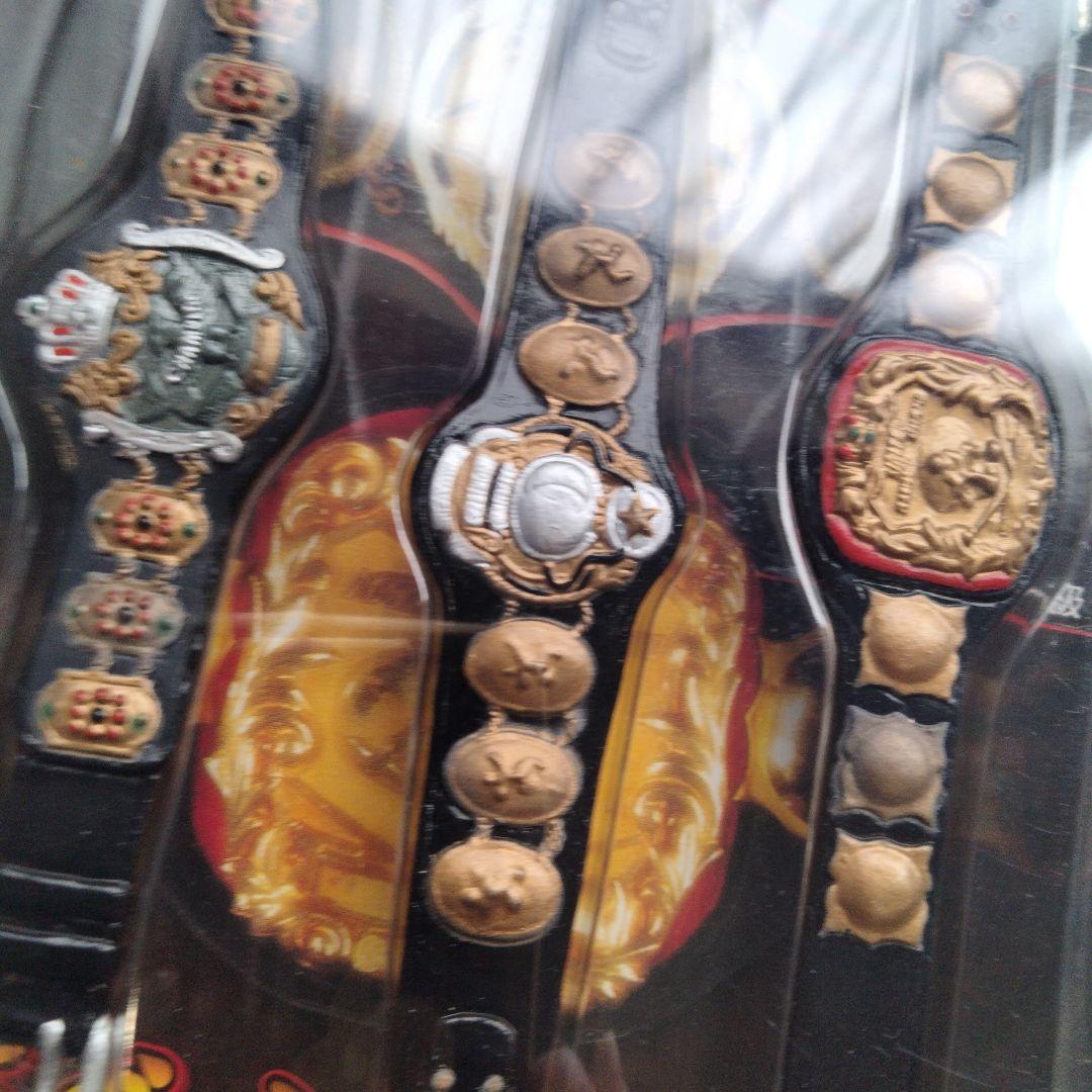 3-65 未開封　全日本プロレス　三冠チャンピオンベルト ストラップ