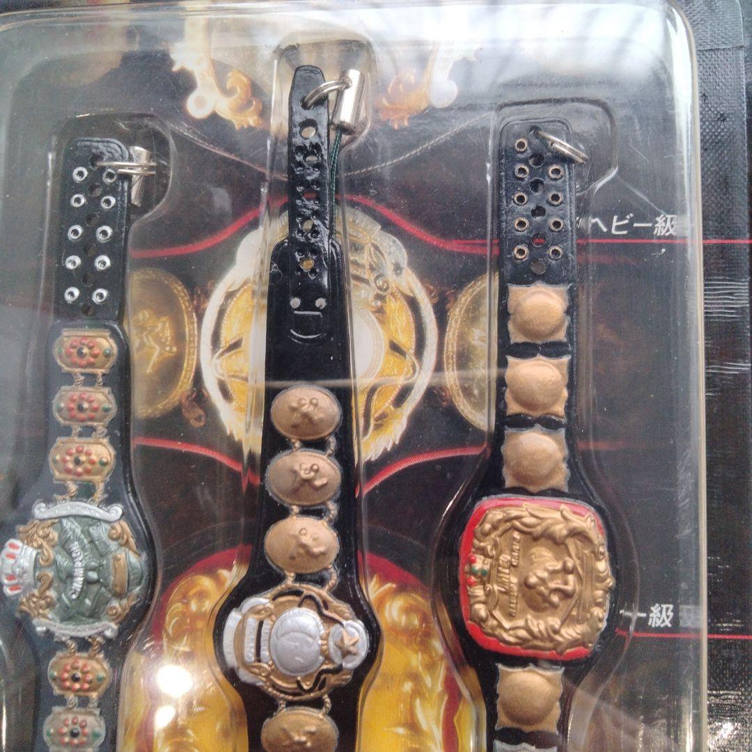 3-65 未開封　全日本プロレス　三冠チャンピオンベルト ストラップ