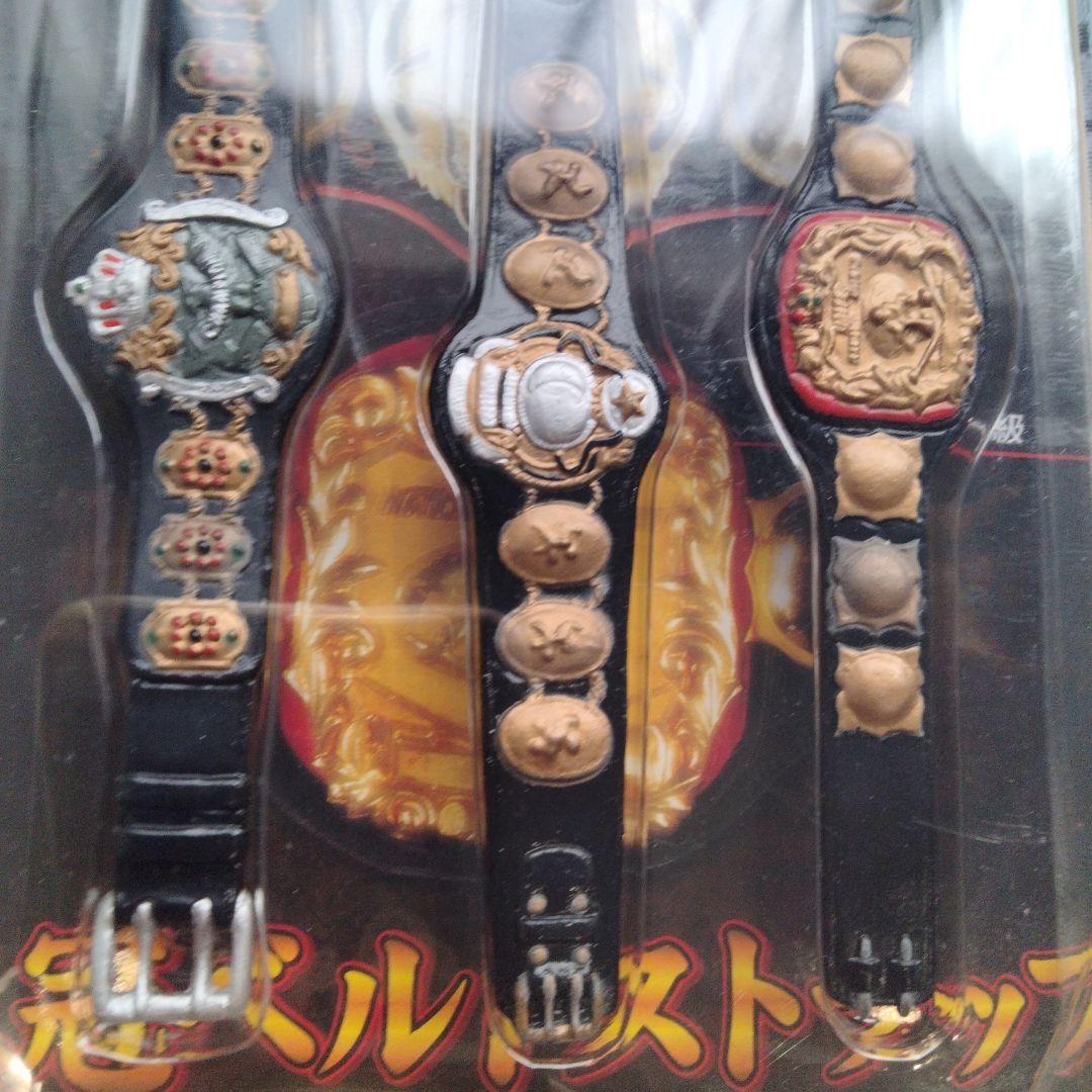 3-65 未開封　全日本プロレス　三冠チャンピオンベルト ストラップ