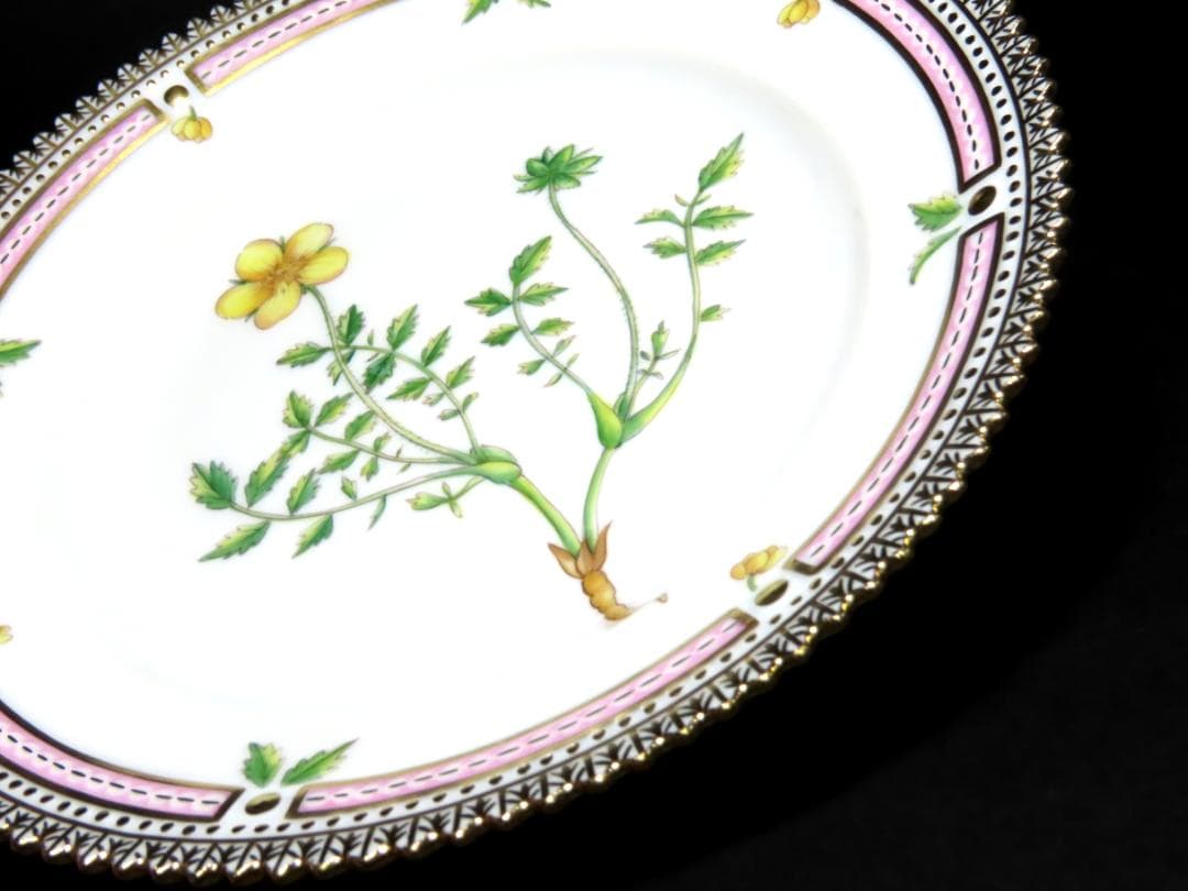 【ロイヤルコペンハーゲン】　プレート　　フローラダニカ