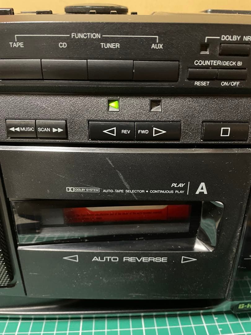 日本ビクター株式会社　RC-X90　CD　カセット　チューナー　ラジカセ　リモ付