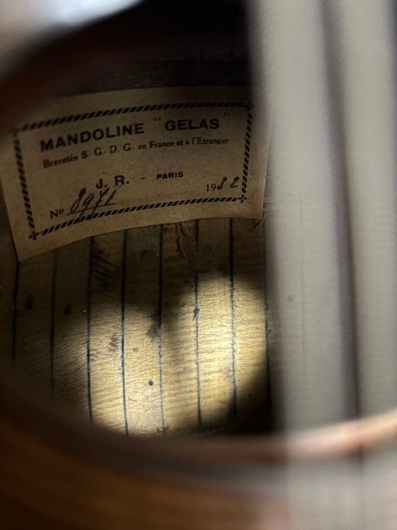 ルシアンジェラ　マンドリン　1932年製 調整済