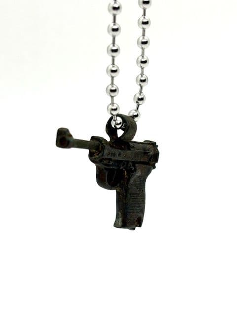 1939~45’s★ ドイツ帝国陸軍 ★ Walther P-38 ★ペンダント