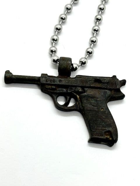 1939~45’s★ ドイツ帝国陸軍 ★ Walther P-38 ★ペンダント