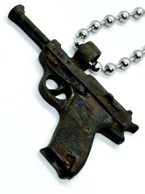 1939~45’s★ ドイツ帝国陸軍 ★ Walther P-38 ★ペンダント