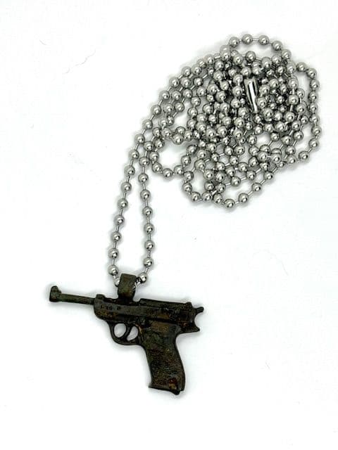 1939~45’s★ ドイツ帝国陸軍 ★ Walther P-38 ★ペンダント