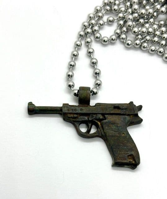 1939~45’s★ ドイツ帝国陸軍 ★ Walther P-38 ★ペンダント