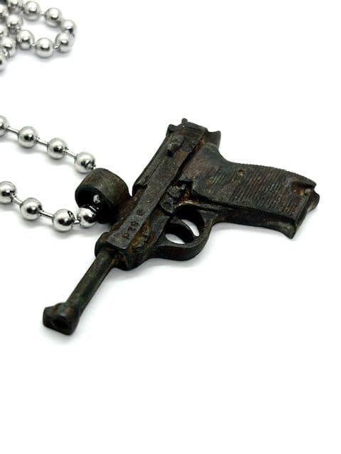 1939~45’s★ ドイツ帝国陸軍 ★ Walther P-38 ★ペンダント