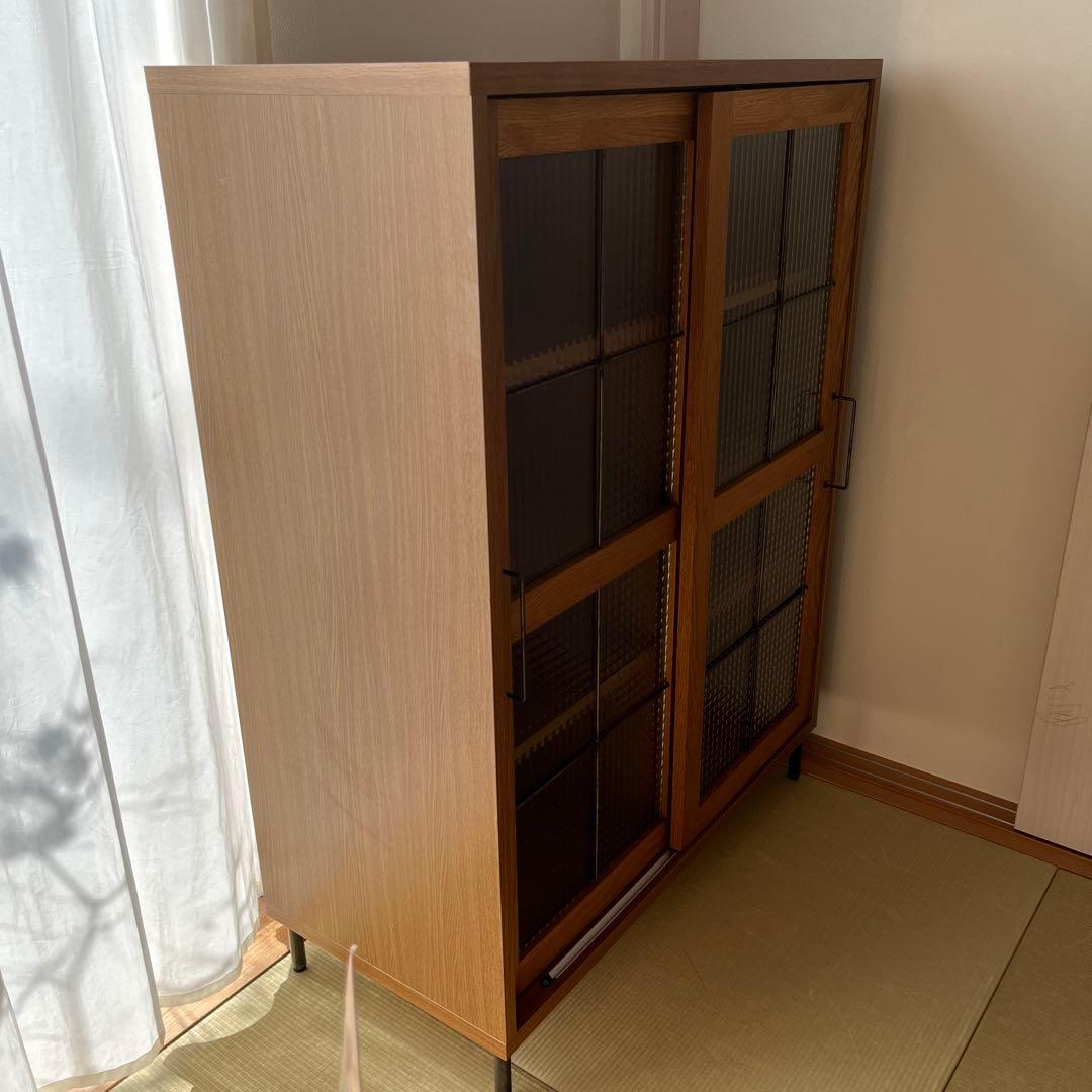 a.depeche アデペシュ カデル スライドガラスキャビネット