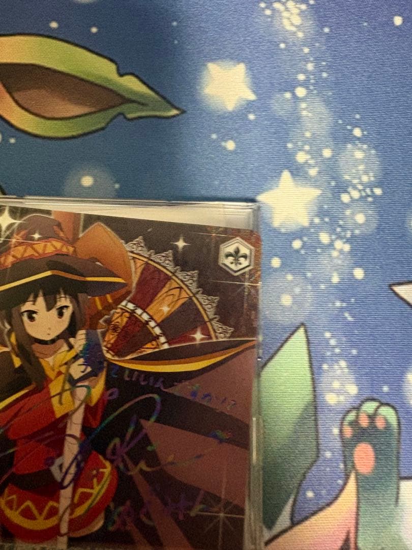 ヴァイスシュヴァルツ　爆裂娘 めぐみん sp 虹サイン