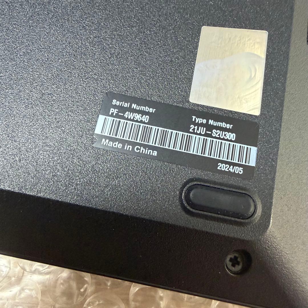 Windowsノート本体 ThinkPad E16 Gen1 Ryzen5 16GB 256GB SSD