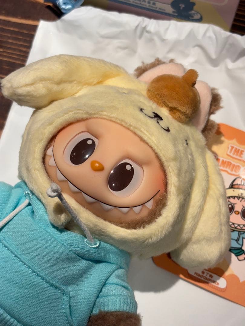 サンリオ　ラブブ　コラボ　ポムポムプリン