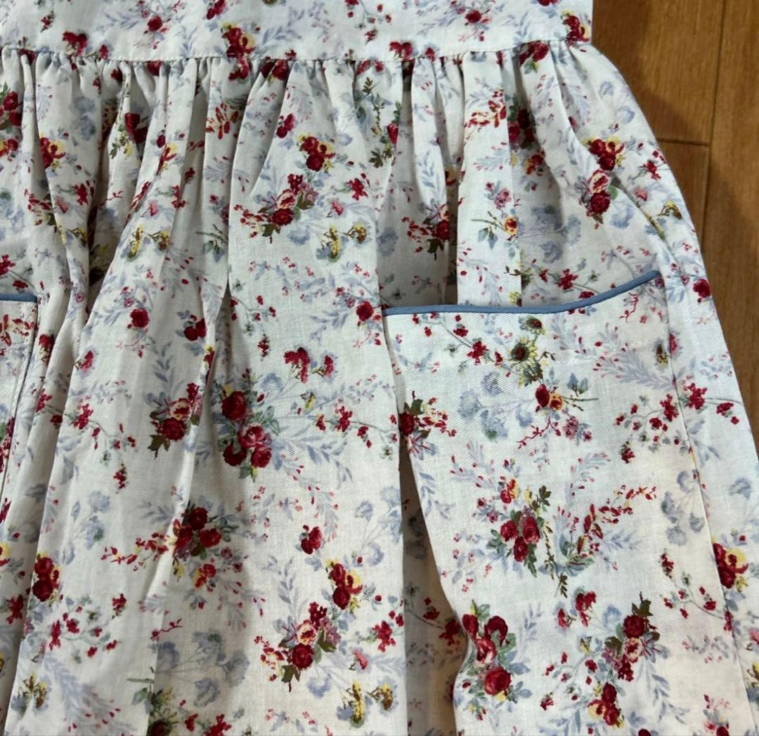 【新品未使用】ラルフローレン　エプロン　花柄フリル　Ralph Lauren