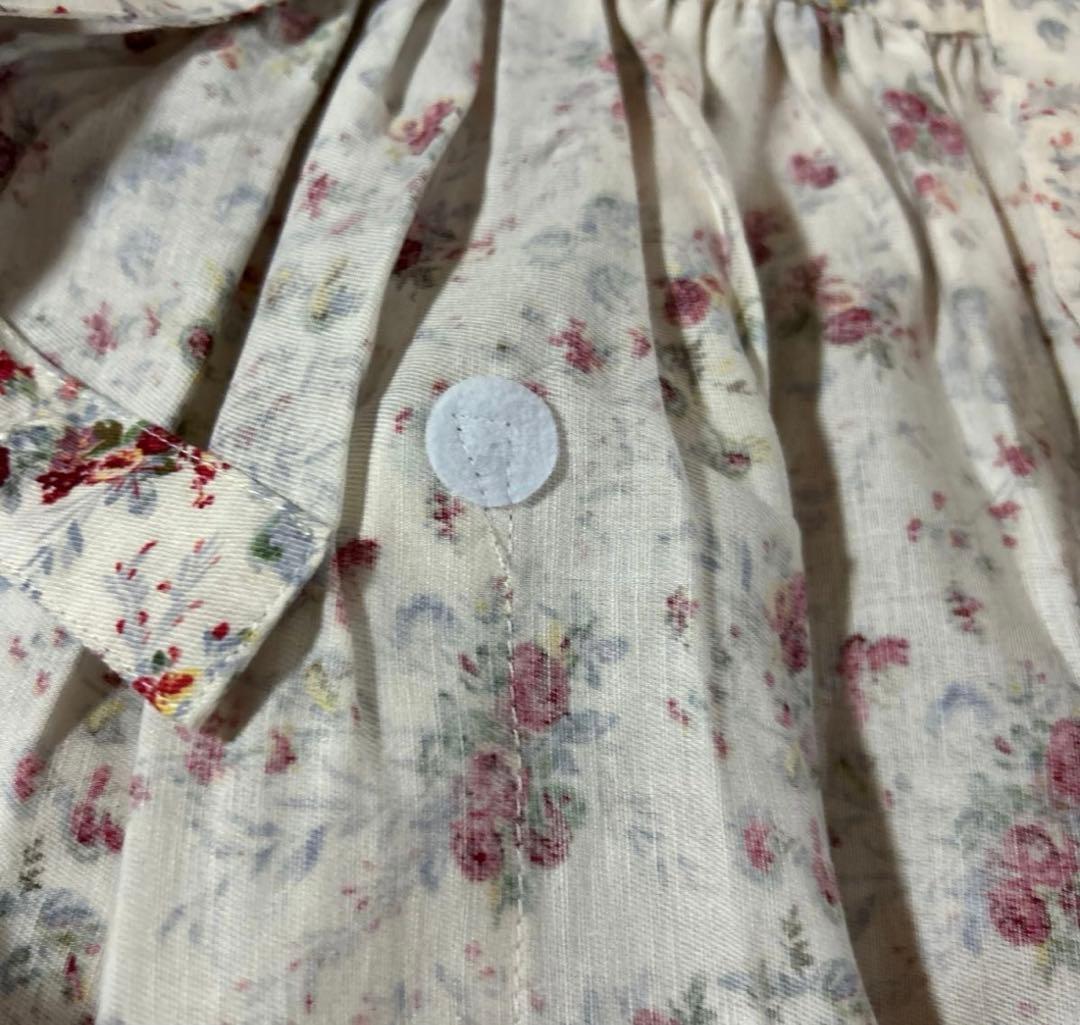 【新品未使用】ラルフローレン　エプロン　花柄フリル　Ralph Lauren