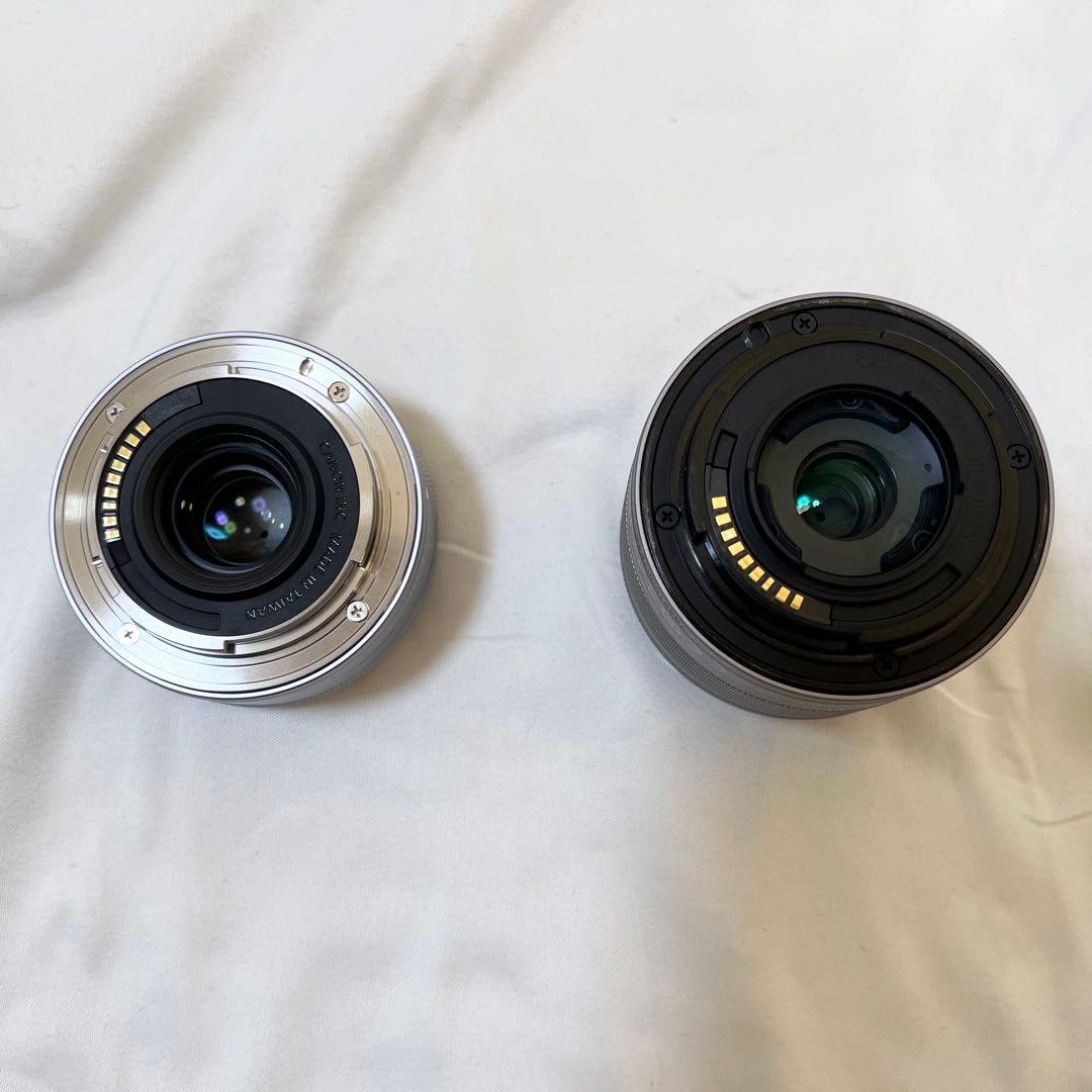 【美品】Canon EOS M100 カメラ ミラーレス ホワイト 一眼レフ