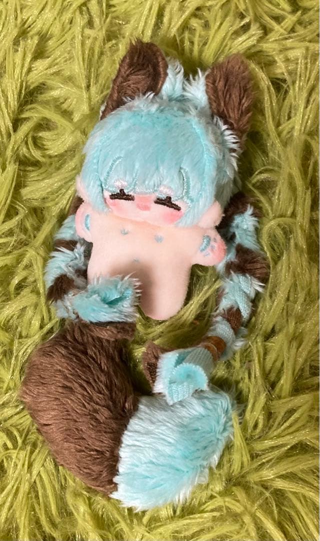 自作ぬいぐるみ・チョコミントの女の子2