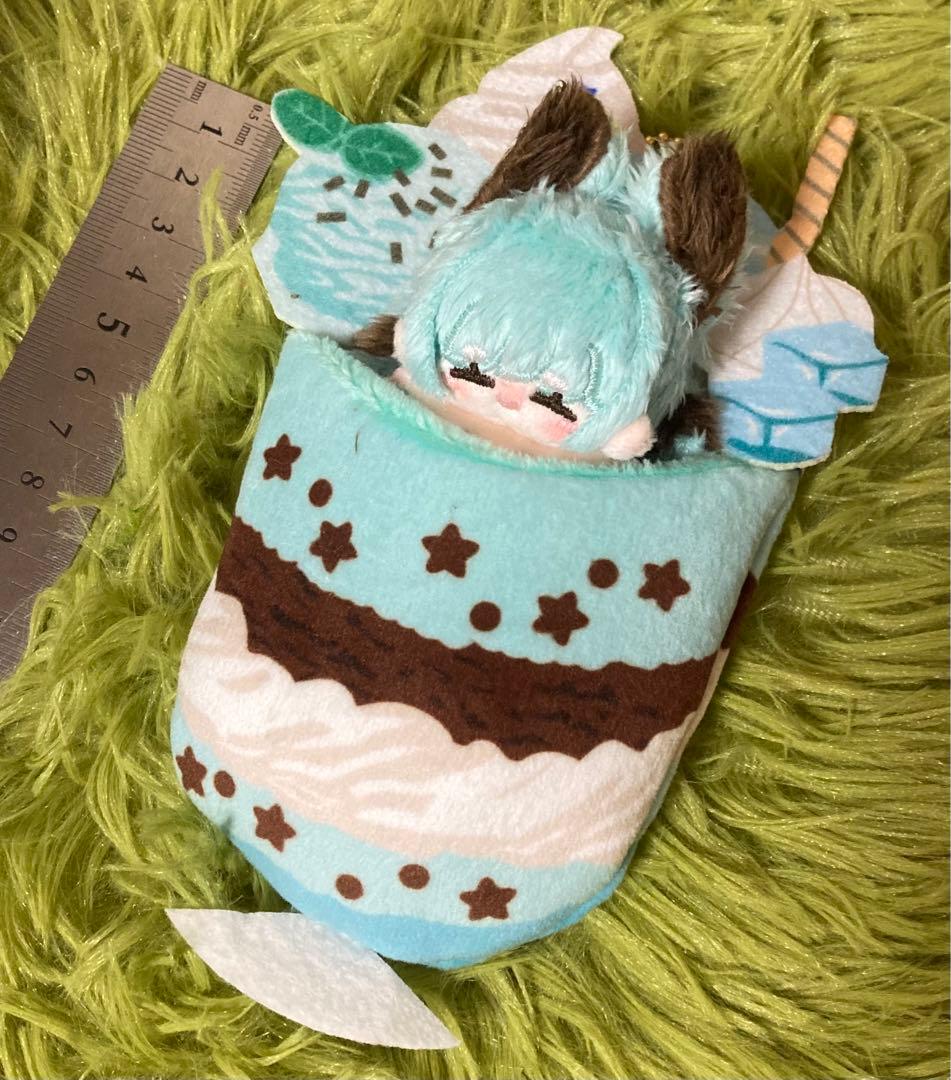 自作ぬいぐるみ・チョコミントの女の子2