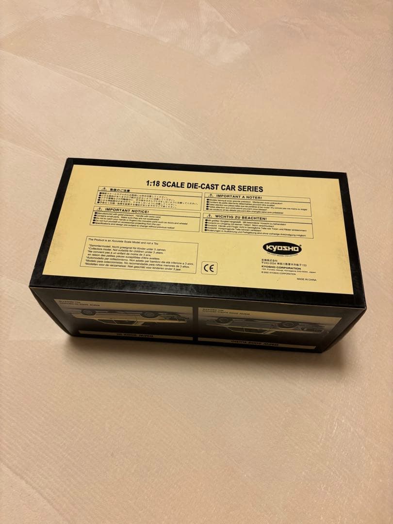 ミニカー BMW2002turbo 1:18SCALE kyosho