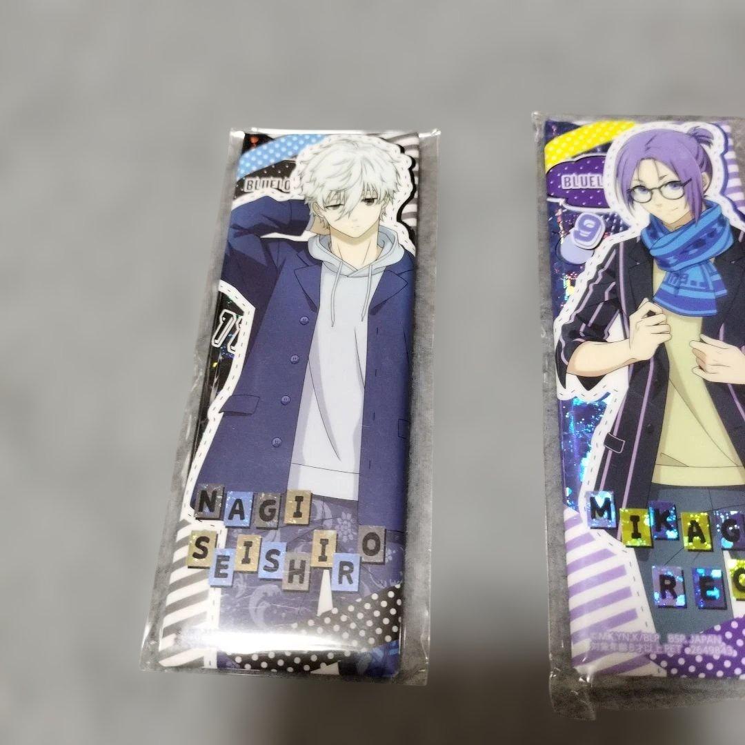 ブルーロック　ナムコ限定　缶バッジ 潔世一　凪誠士郎　御影玲王