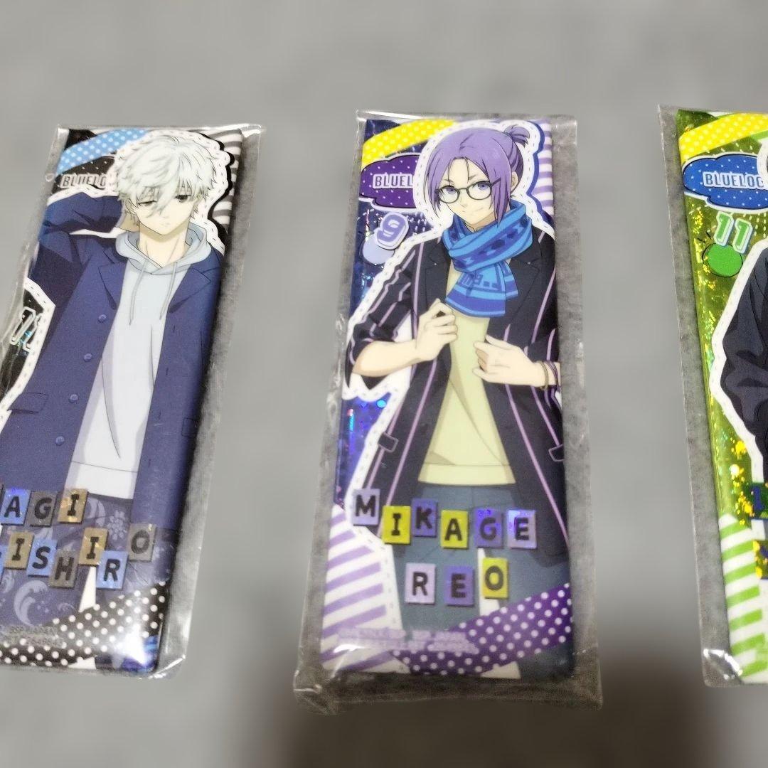 ブルーロック　ナムコ限定　缶バッジ 潔世一　凪誠士郎　御影玲王