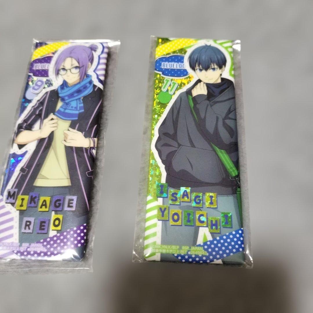 ブルーロック　ナムコ限定　缶バッジ 潔世一　凪誠士郎　御影玲王