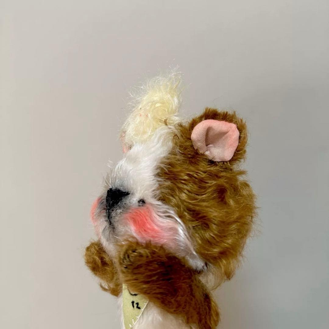 ぽっちゃりネズミさん ぬいぐるみ 海外作家様 ハンドメイド アーティストベア 鼠
