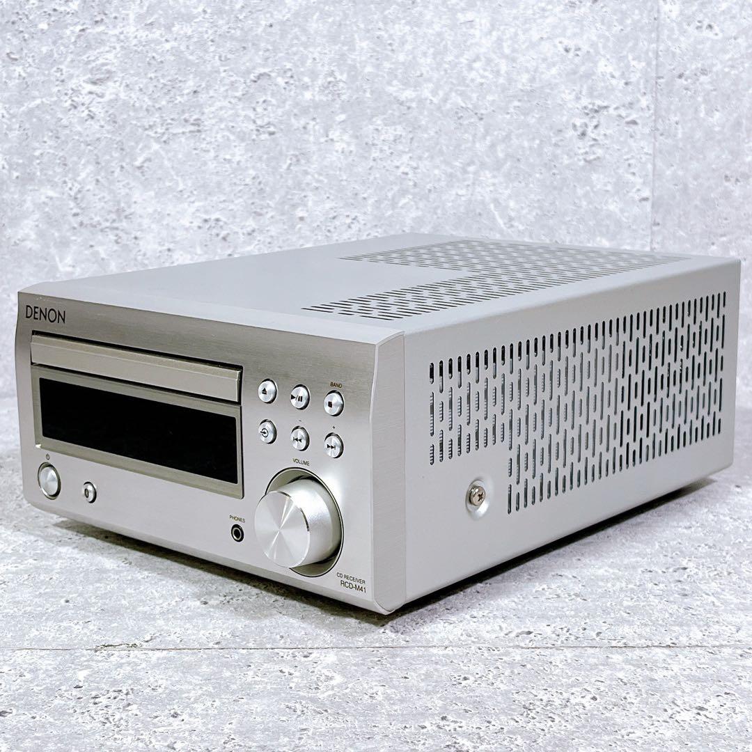 整備済 DENON RCD-M41 CDレシーバー Bluetooth対応動作品