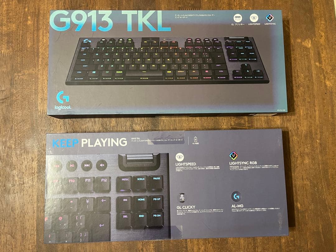 Logicool G913-TKL-CKBK ブラック