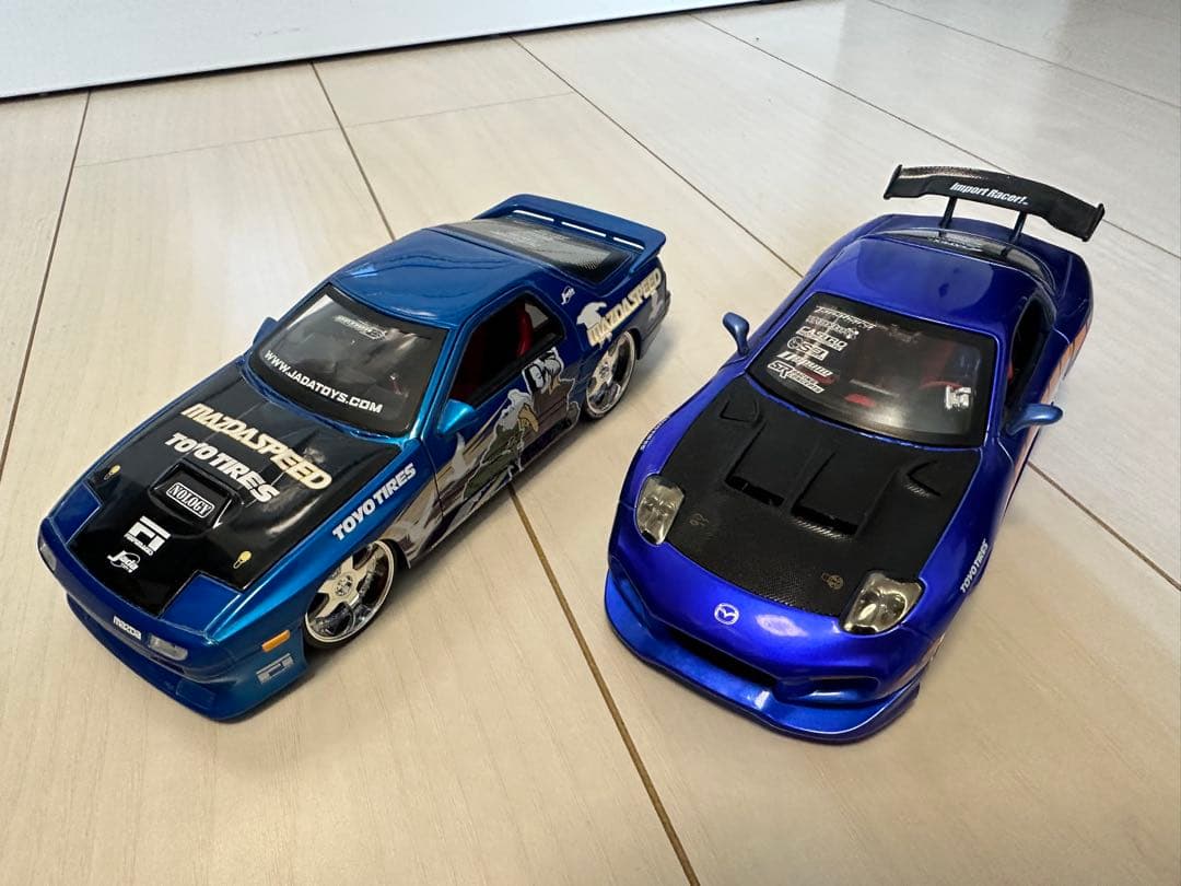 MAZDASPEED RX-7 FC3S FD 2台セット　1/24