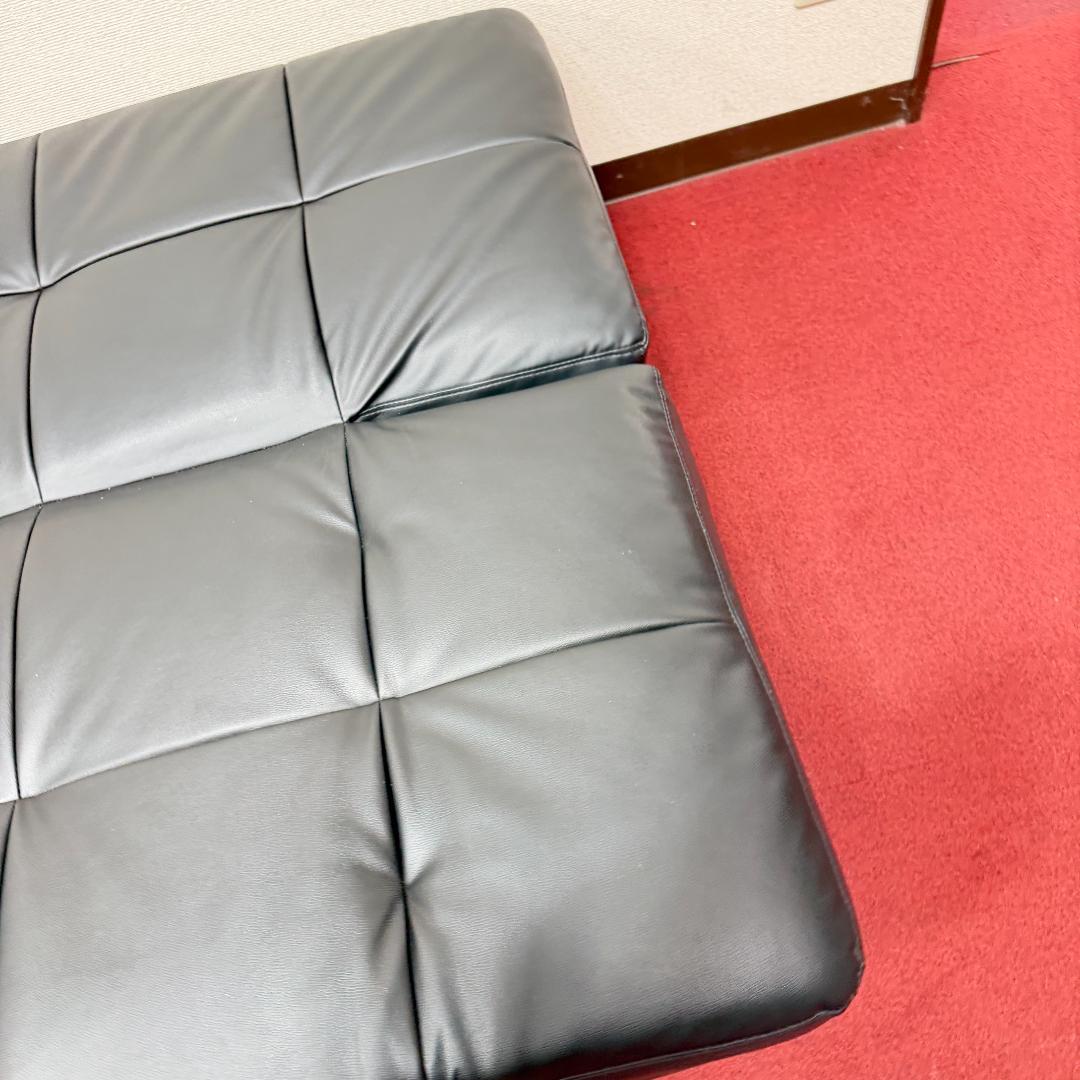 東京23区送料無料　超美品リクライニングソファーベッド　洗浄/除菌済み