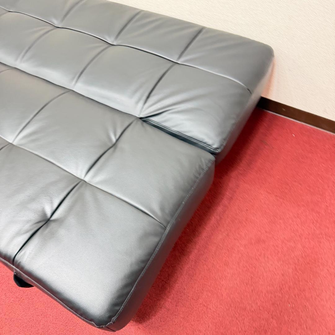 東京23区送料無料　超美品リクライニングソファーベッド　洗浄/除菌済み