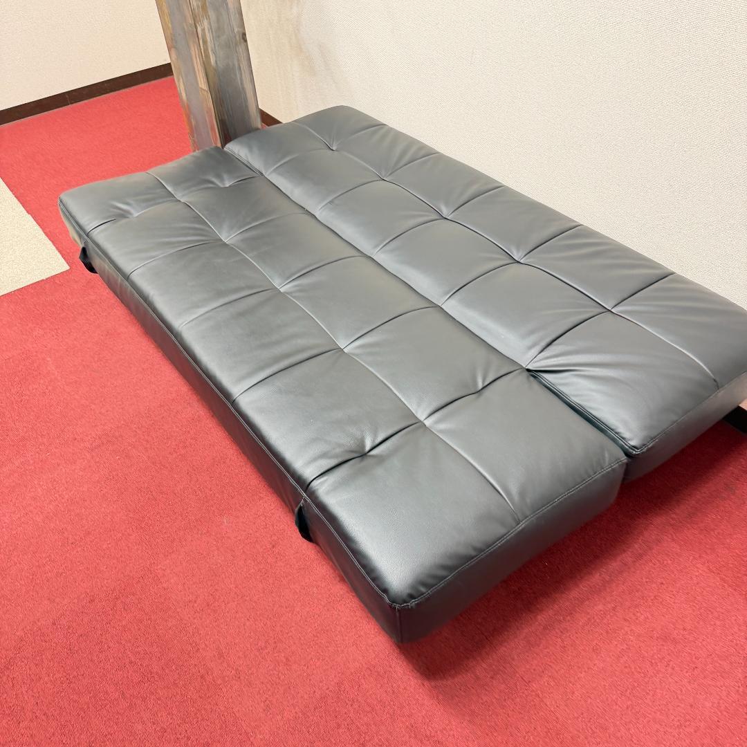 東京23区送料無料　超美品リクライニングソファーベッド　洗浄/除菌済み