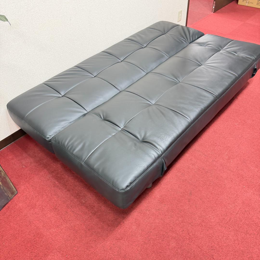 東京23区送料無料　超美品リクライニングソファーベッド　洗浄/除菌済み