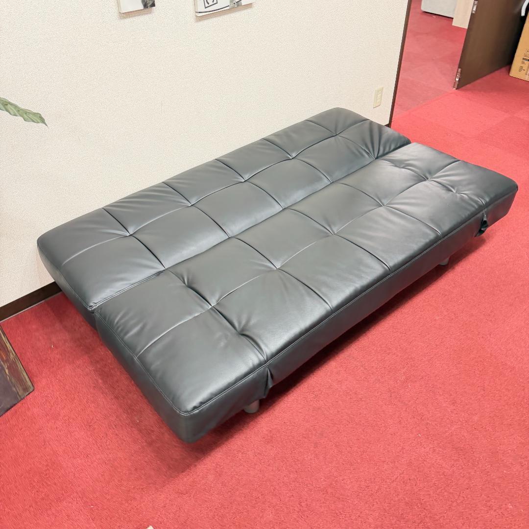 東京23区送料無料　超美品リクライニングソファーベッド　洗浄/除菌済み