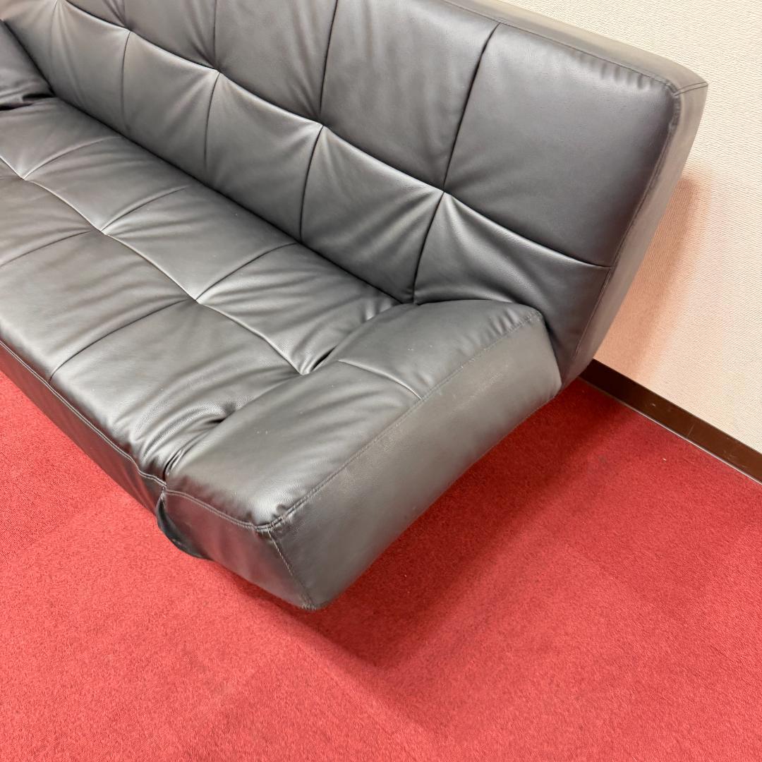 東京23区送料無料　超美品リクライニングソファーベッド　洗浄/除菌済み