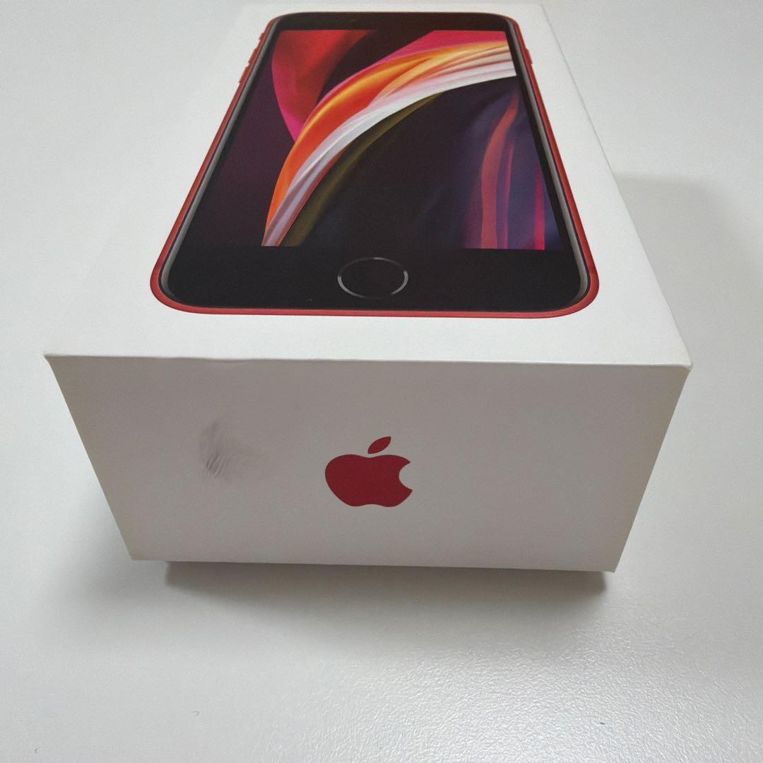 ＊iPhone＊ iPhone SE 第2世代 SIMフリー 箱有 赤 64GB