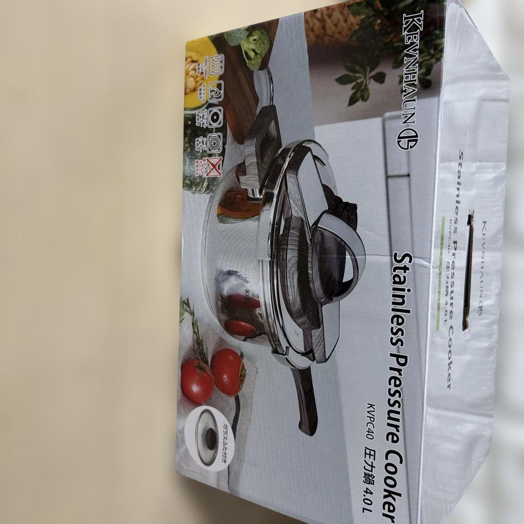 KEVNHAUN ステンレス圧力鍋 KVPC40 4.0L